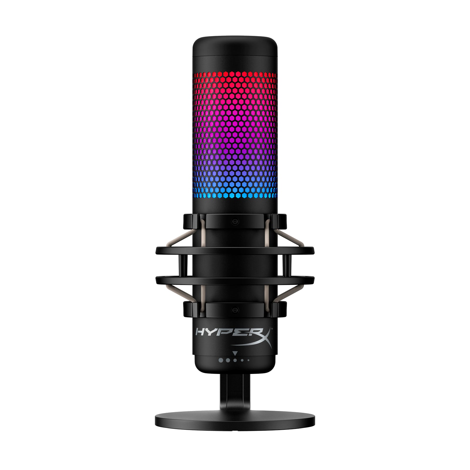 HyperX QuadCast S - USB Microphone - RGB Lighting