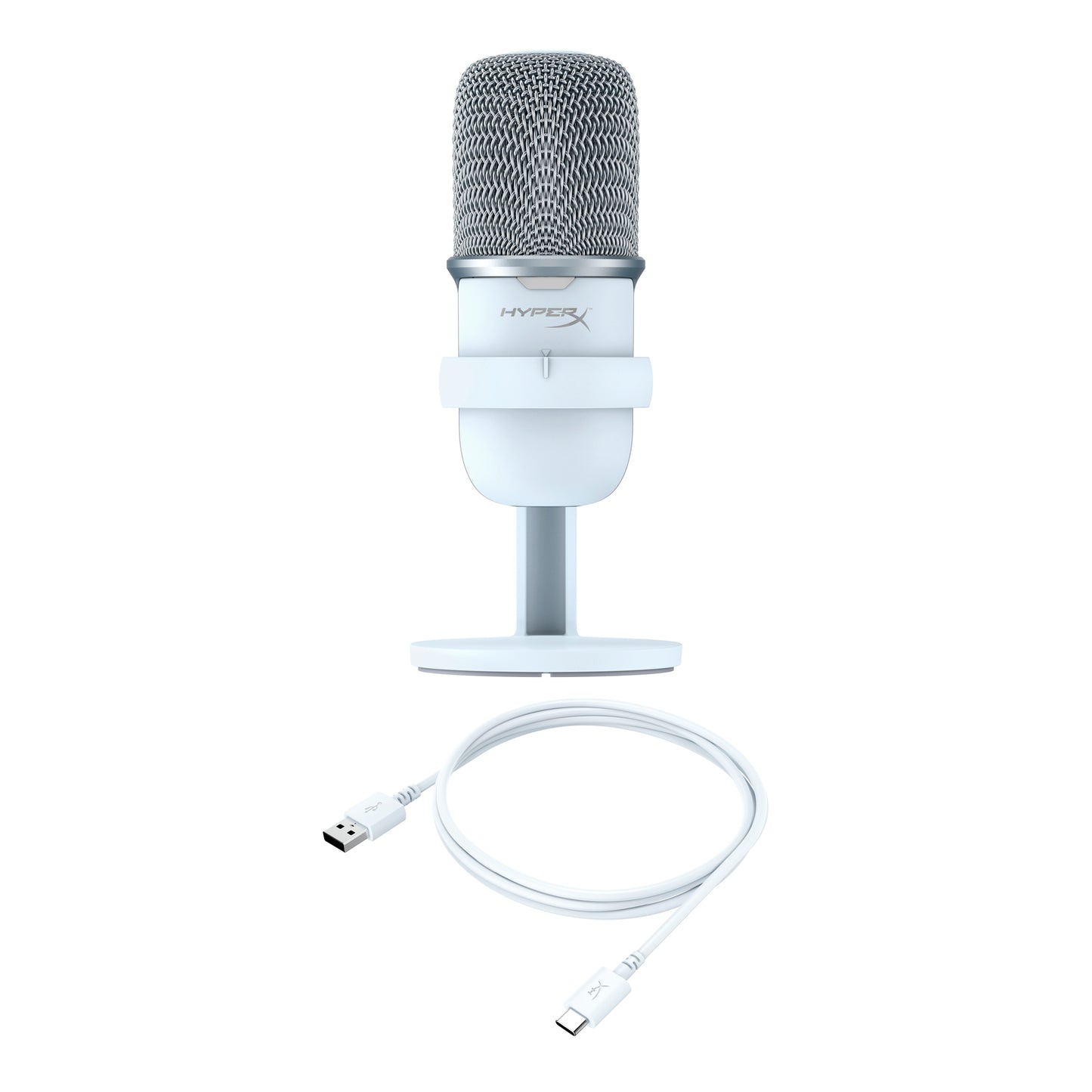 HyperX SoloCast - USB Microphone (White)