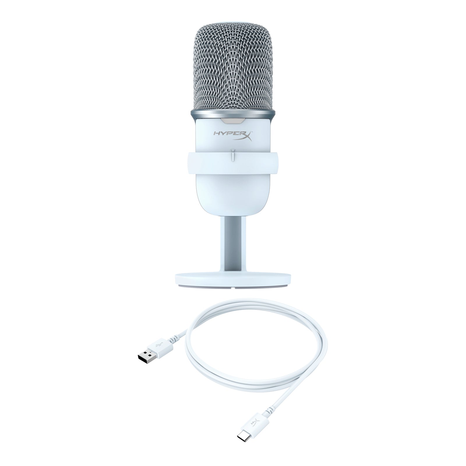 HyperX SoloCast - USB Microphone (White)