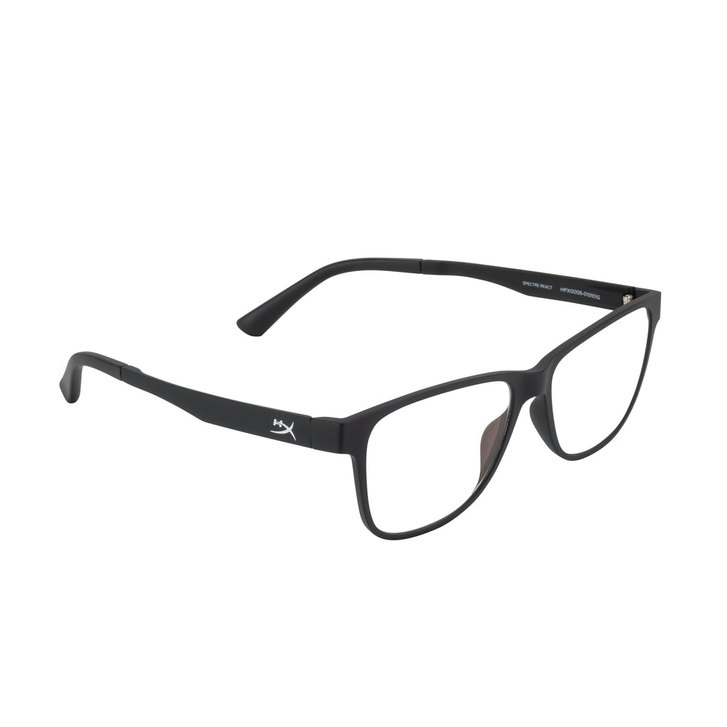 HyperX Spectre React - Gaming Eyewear with Clip (Black) - Square - Small-Medium